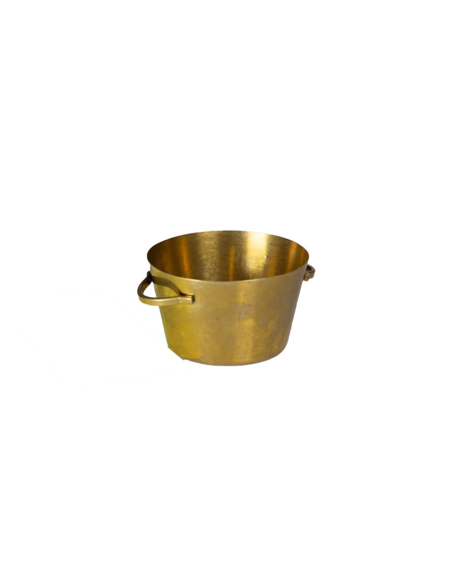 Stylepoint Vintage Presentatie Emmertje rvs Goud, 8x8x4cm 130ml