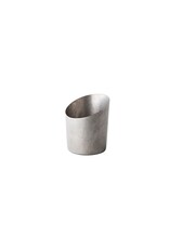 Stylepoint Vintage Presentatiecup rvs Zilver, Schuin, 9,5x11.5cm 400ml