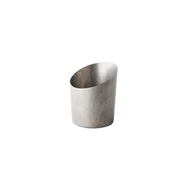Stylepoint Vintage Presentatiecup rvs Zilver, Schuin, 9,5x11.5cm 400ml