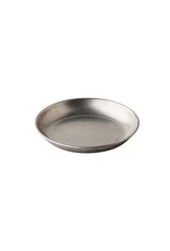 Stylepoint Round Plate Stainless Steel Vintage Silver, 25x2cm