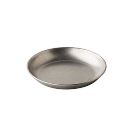 Stylepoint Round Plate Stainless Steel Vintage Silver, 20x2cm