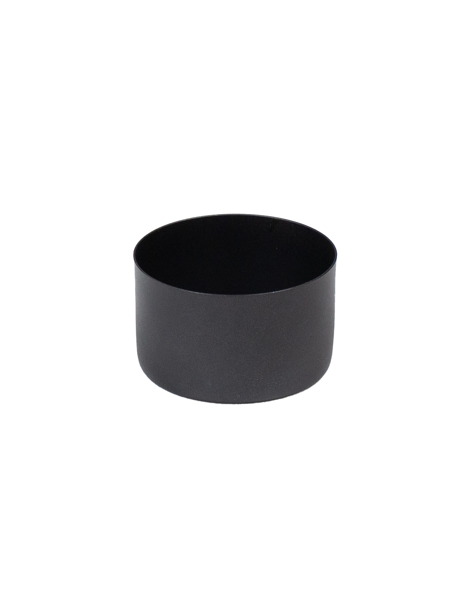 Stylepoint Straight Presentation Cup Stainless Steel Black, 9x5.25cm 260ml