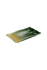 Stylepoint Haru Rectangular Plate with Sauce Compartment 20.3x12.8x2.5cm