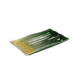 Stylepoint Haru Rectangular Plate with Sauce Compartment 20.3x12.8x2.5cm