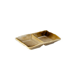 Stylepoint Akira Sauce Dish 2 sections 13.3x9.1x2.2cm