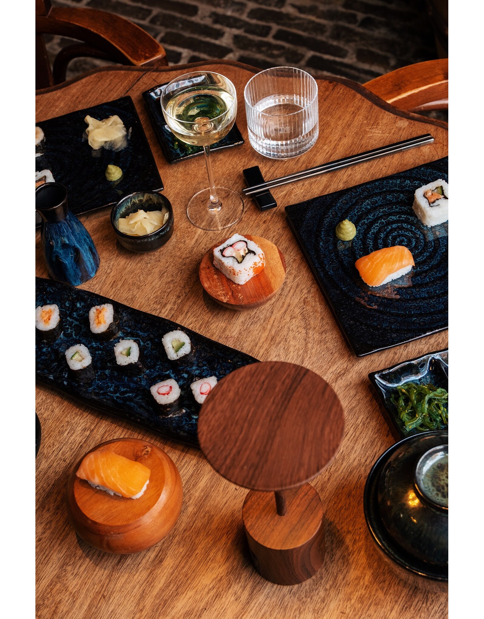 Stylepoint Sakura Blue bord ovaal 24x11,5cm