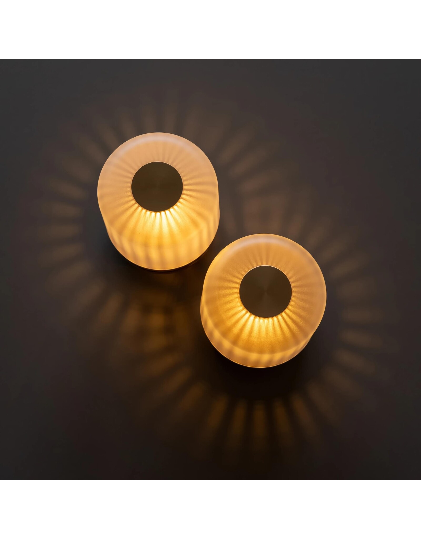 Humble Firefly Table Light Gold Frosted