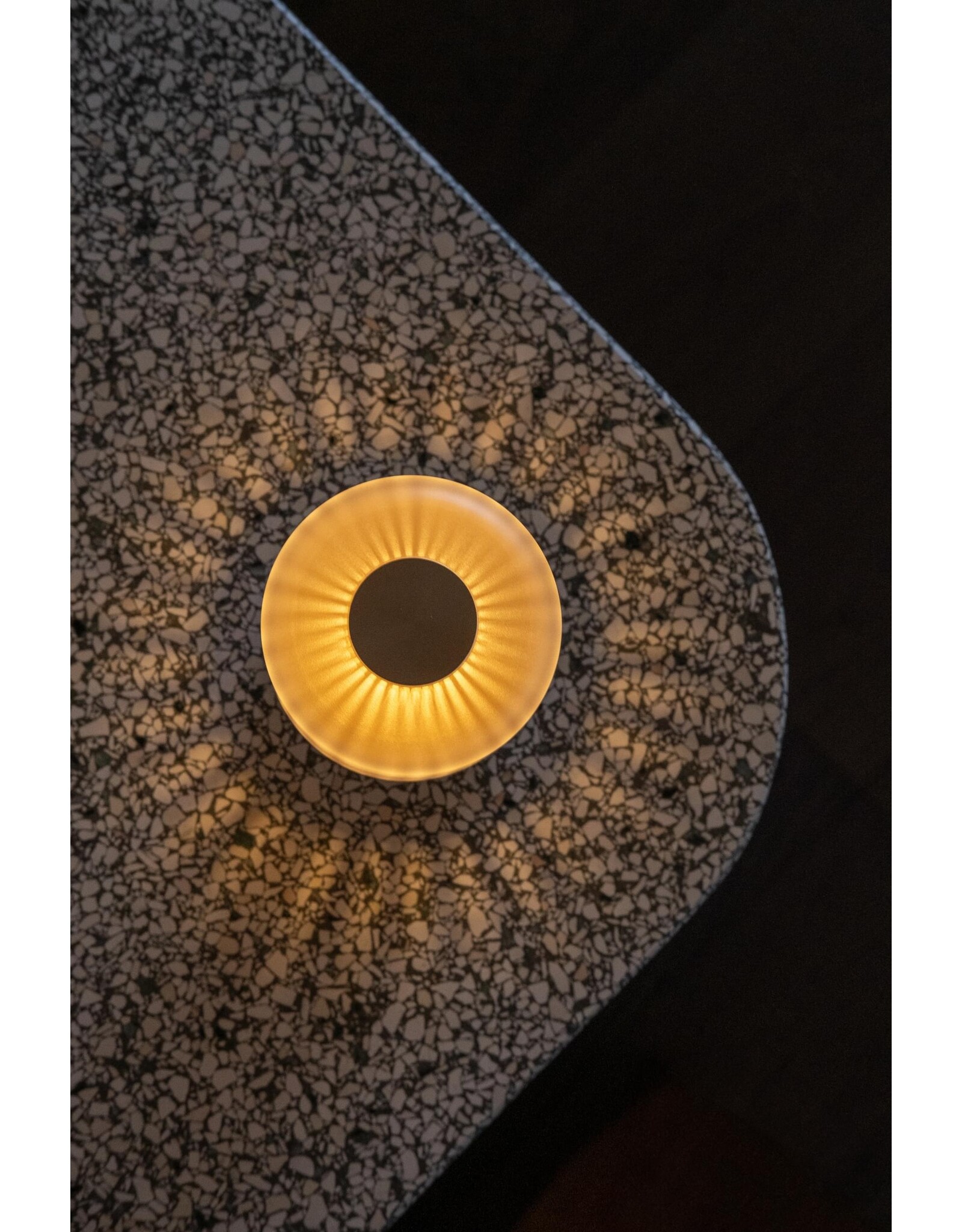 Humble Firefly Table Light Gold Frosted
