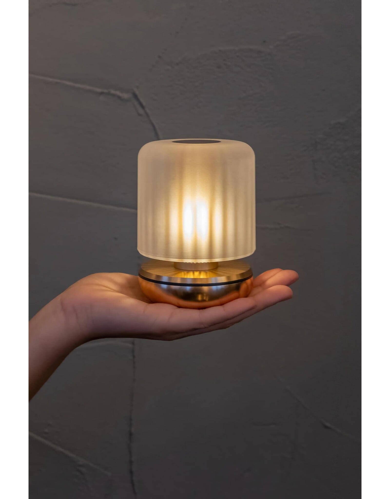 Humble Firefly Table Light Gold Frosted