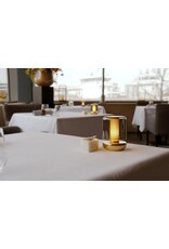 Humble Humble Firefly Hospitality Table Light Gold Smoked, with very long burning time up till 140hrs