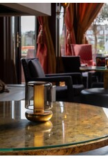 Humble Humble Firefly Hospitality Table Light Gold Smoked, with very long burning time up till 140hrs