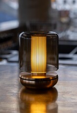 Humble Humble Firefly Hospitality Table Light Gold Smoked, with very long burning time up till 140hrs
