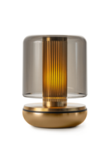 Humble Humble Firefly Horeca Table Light Gold Smoked, met zeer lange brandduur tot 140u