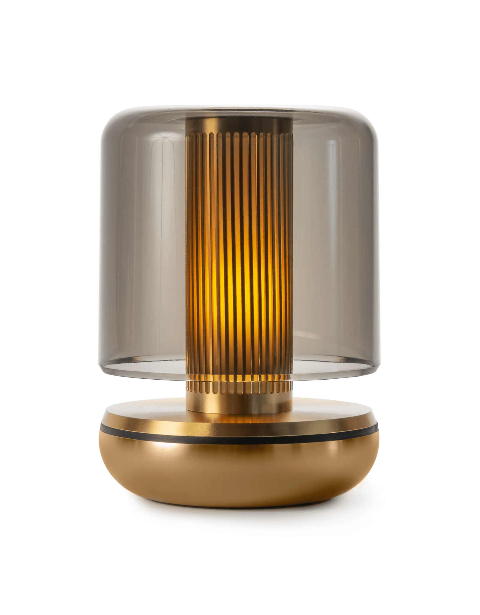 Humble Humble Firefly Horeca Table Light Gold Smoked, met zeer lange brandduur tot 140u