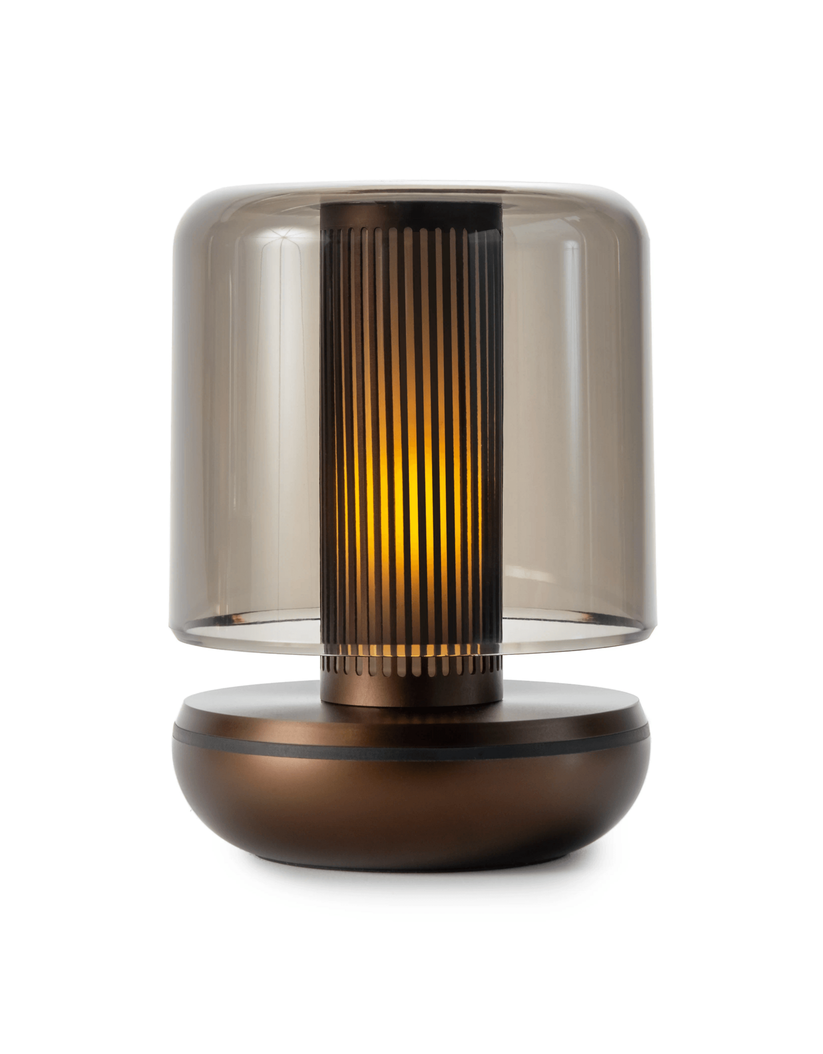 Humble Humble Firefly Hospitality Table Light Bronze Smoked, with very long burning time up till 140hrs