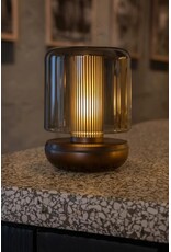 Humble Humble Firefly Horeca Table Light Bronze Smoked, met zeer lange brandduur tot 140u
