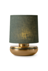 Humble Humble Firefly Horeca Table Light Gold/Emerald Linen, met zeer lange brandduur tot 140u