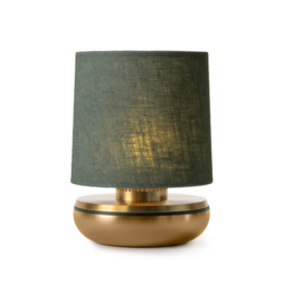 Humble Humble Firefly Table Light Gold/Emerald Linen