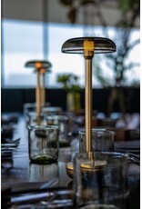 Humble Humble Air Horeca Table Light Gold PC Smoked, met zeer lange brandduur tot 140u