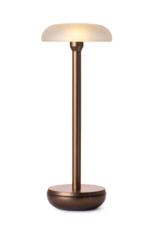 Humble Humble Air Hospitality Table Light Bronze PC Frosted, with very long burning time up till 140hrs