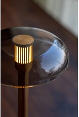 Humble Humble Air Hospitality Table Light Bronze PC Smoked, with very long burning time up till 140h