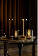 Humble Humble Air Hospitality Table Light Bronze PC Smoked, with very long burning time up till 140h