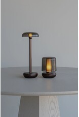 Humble Humble Air Hospitality Table Light Bronze PC Smoked, with very long burning time up till 140h
