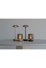 Humble Humble Air Horeca Table Light Bronze PC Smoked, met zeer lange brandduur tot 140u