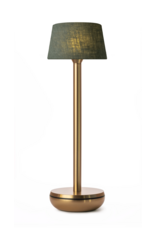 Humble Humble Air Hospitality Table Light Gold/Emerald Linen, with very long burning time up till 140hrs