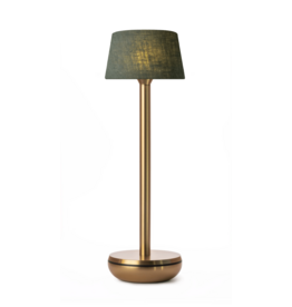 Humble Humble Air Table Light Gold/Emerald Linen