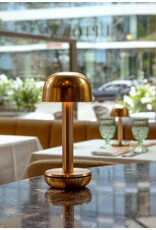 Humble Humble TWO Hospitality Table Light Gold, with long burning time up till 96hrs
