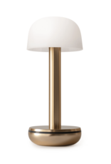 Humble Humble TWO Horeca Table Light Gold PC Frosted, met lange brandduur tot 96u