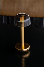 Humble Humble TWO Hospitality Table Light Gold PC Smoked, with long burning time up till 96hrs
