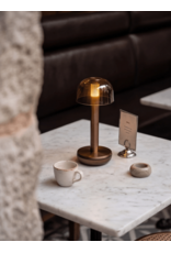 Humble Humble TWO Hospitality Table Light Bronze PC Smoked, with long burning time up till 96hrs