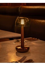 Humble Humble TWO Horeca Table Light Bronze PC Smoked, met lange brandduur tot 96u