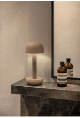 Humble Humble TWO Hospitality Table Light Beige, with long burning time up till 96hrs