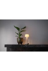 Humble Humble TWO Hospitality Table Light Beige/Beige Linen, with long burning time up till 96hrs