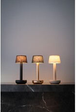 Humble Humble TWO Hospitality Table Light Gold/Emerald Linen, with long burning time up till 96hrs
