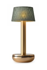 Humble Humble TWO Hospitality Table Light Gold/Emerald Linen, with long burning time up till 96hrs