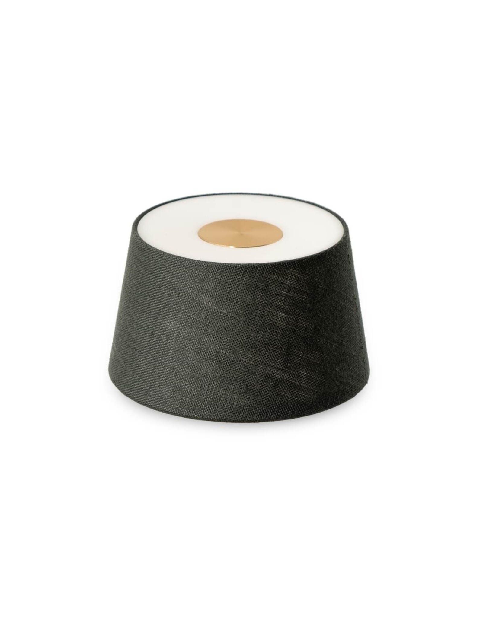 Humble Humble TWO Hospitality Table Light Gold/Emerald Linen, with long burning time up till 96hrs