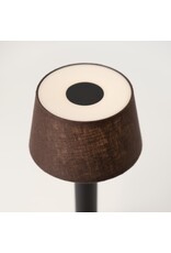Humble Humble TWO Horeca Table Light Bronze/Brown Linen, met lange brandduur tot 96u