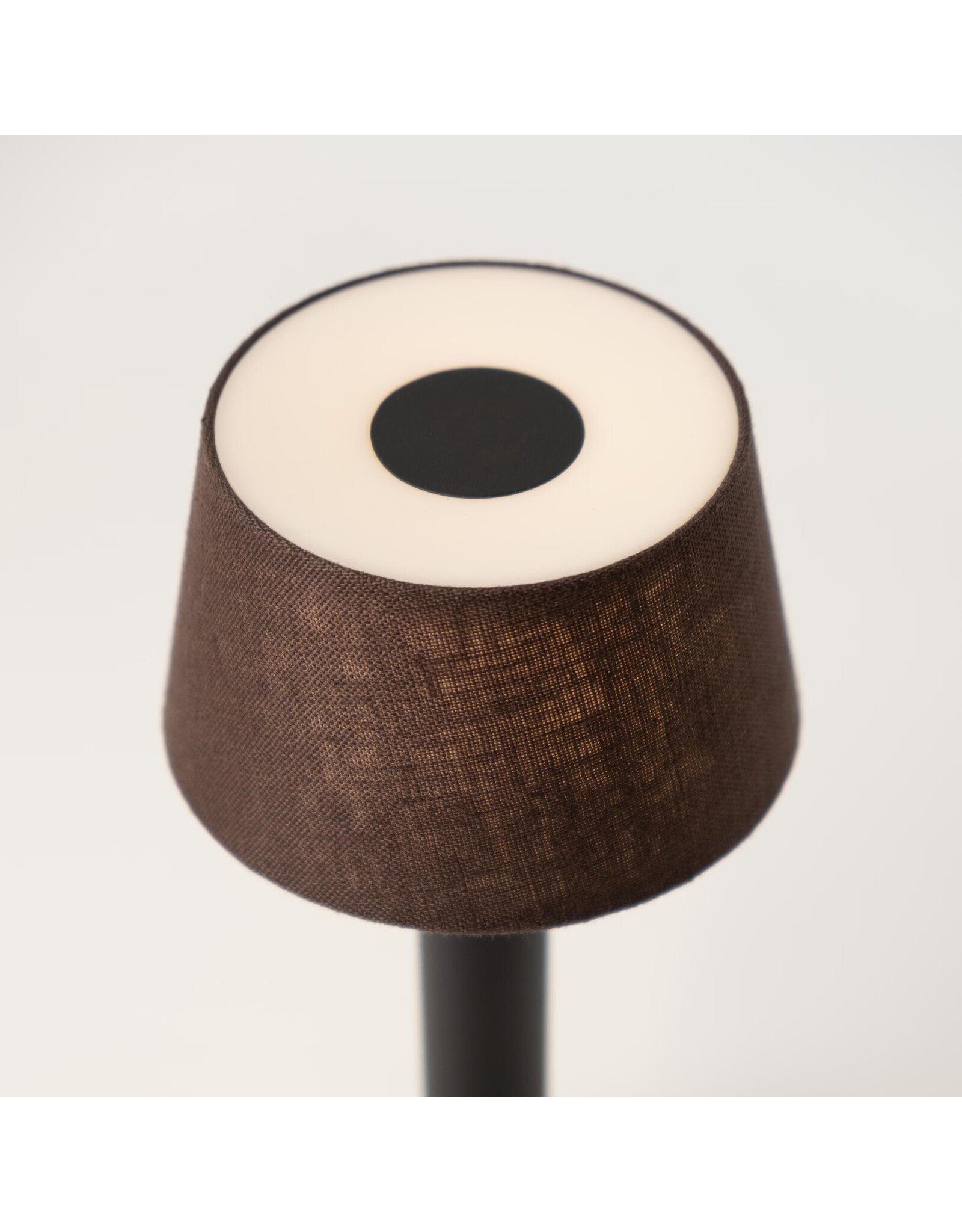 Humble Humble TWO Hospitality Table Light Bronze/Brown Linen, with long burning time up till 96hrs