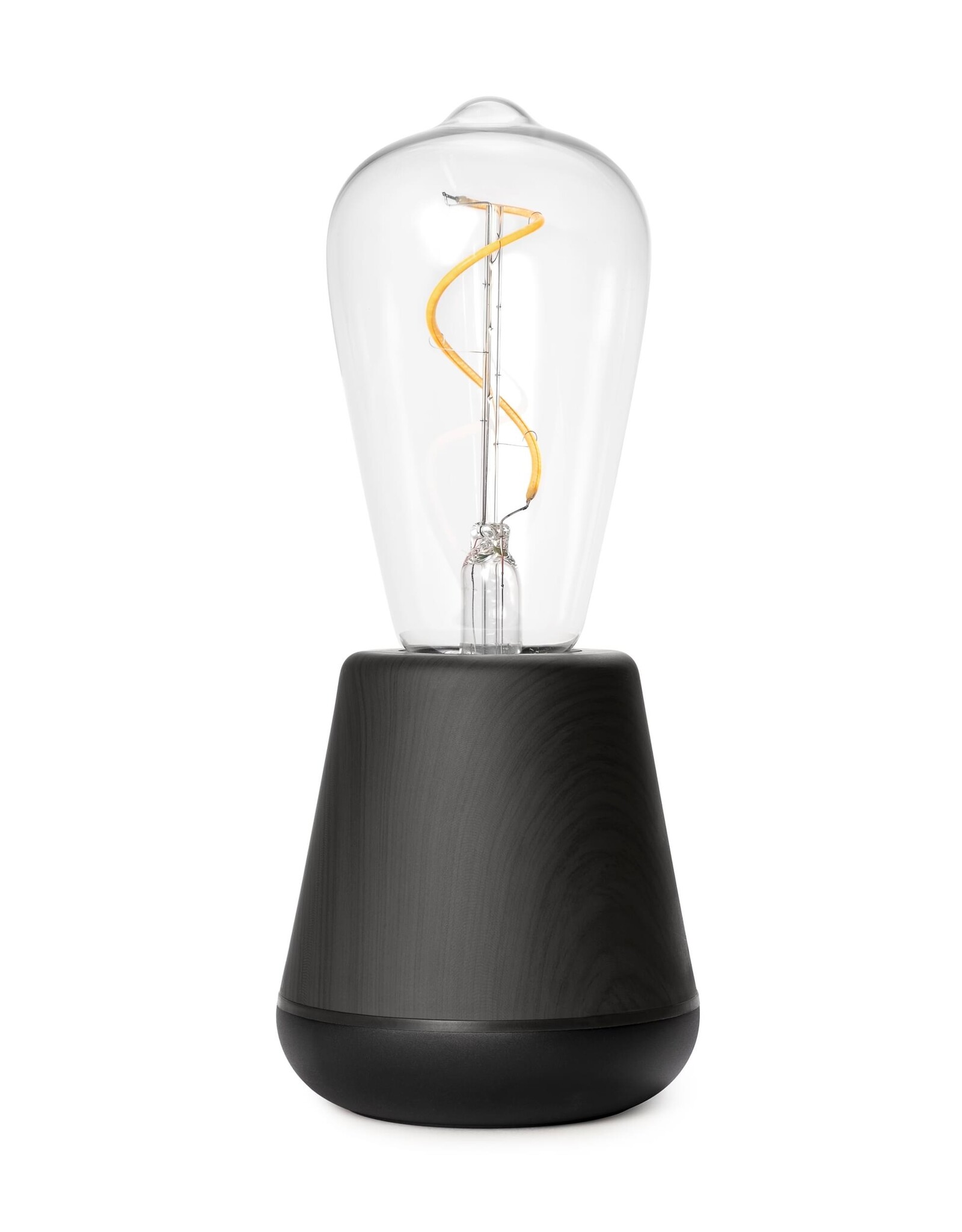 Humble Humble ONE  Hospitality Table Light Black Wood, with very ong burning time up till 140hrs