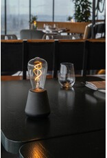 Humble Humble ONE  Hospitality Table Light Black Wood, with very ong burning time up till 140hrs