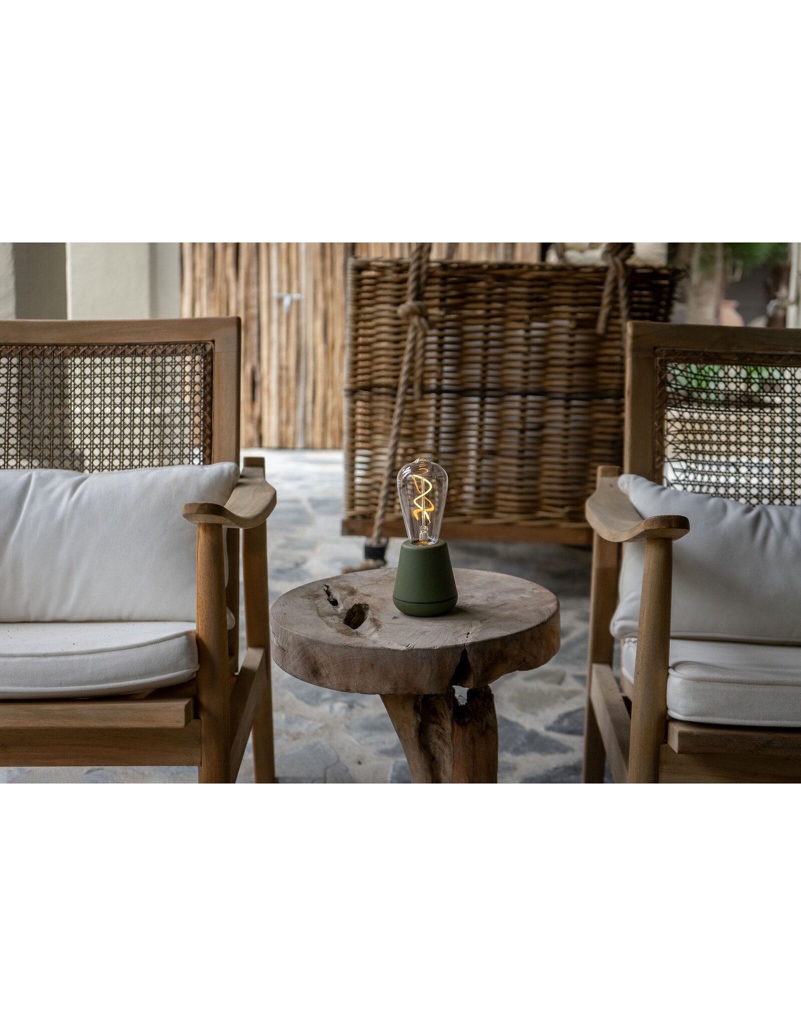 Humble Humble ONE  Hospitality Table Light Moss PET, with very ong burning time up till 140hrs
