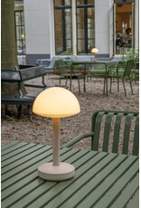 Humble Humble BUG Hospitality Table Light Beige Frosted, with long burning time up till 90hrs