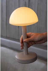 Humble Humble BUG Horeca Table Light Beige Frosted, met lange brandduur tot 90u