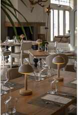 Humble Humble BUG Hospitality Table Light Beige, with long burning time up till 90hrs