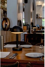 Humble Humble BUG Hospitality Table Light Black, with long burning time up till 90hrs
