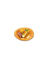 Stylepoint Jersey plate triangle orange 21 cm